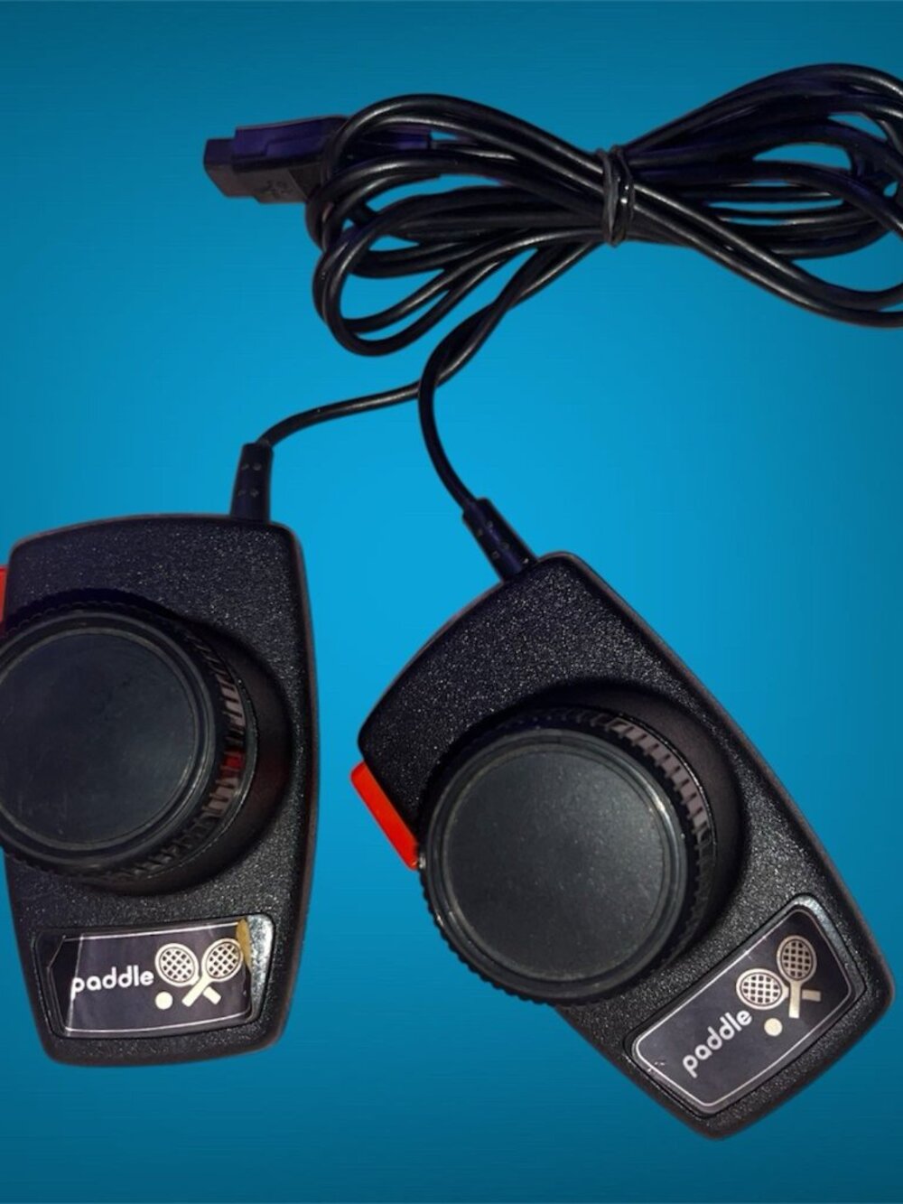 ATARI 2600 Video Game Paddle Controllers OEM Tested Working